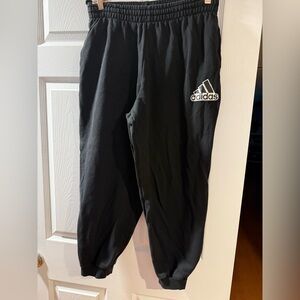 Adidas Black Sweatpants Jogger Style